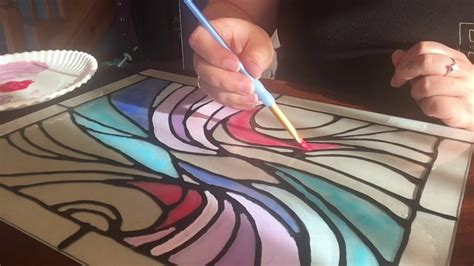 Easy Fake Stained Glass Youtube