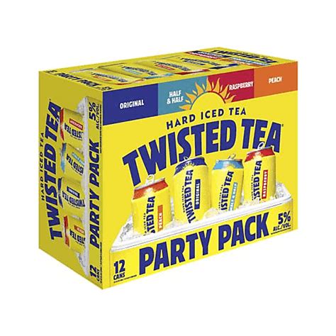 Twisted Tea Party Pack 12pkc 12 Oz Malt Beverages Bevmo