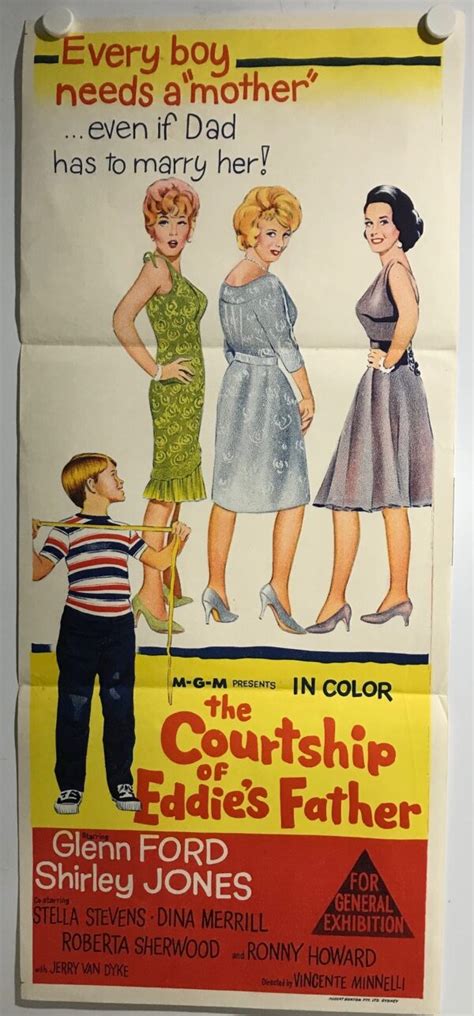 Original Daybill Movie Poster The Courtship Of Eddies Father Every