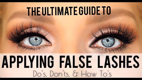 Maybe you would like to learn more about one of these? How to apply false lashes | Are you doing it wrong? @crystalhoytbeauty on Insta & Youtube ...