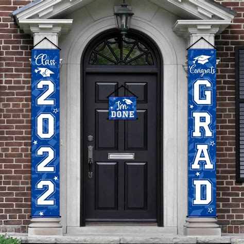 Buy 3 Pieces 2022 Graduation Party Decorations Graduation Porch Sign