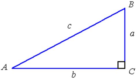 How do you solve the right triangle abc given a=2, b=8? 4. The Right Triangle and Applications