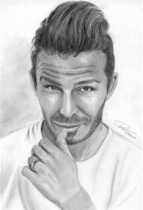 Sketch Of David Beckham Sketch Davidbeckham Drawing Art