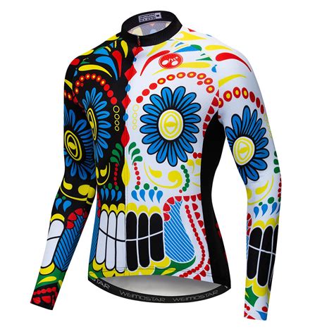 Camiseta De Manga Larga Para Ciclismo De Equipo Profesional Ropa Deportiva Para Bicicleta De