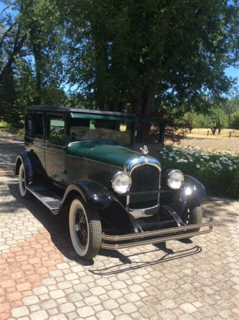 1928 Chrysler 4d Sedan Classic Chrysler Other 1928 For Sale