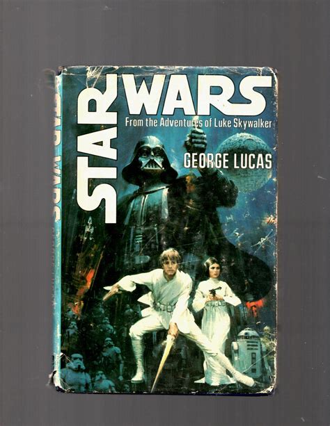 Star Wars Rare Book Hcdj First Edition George Lucas 1976 Del Rey Book