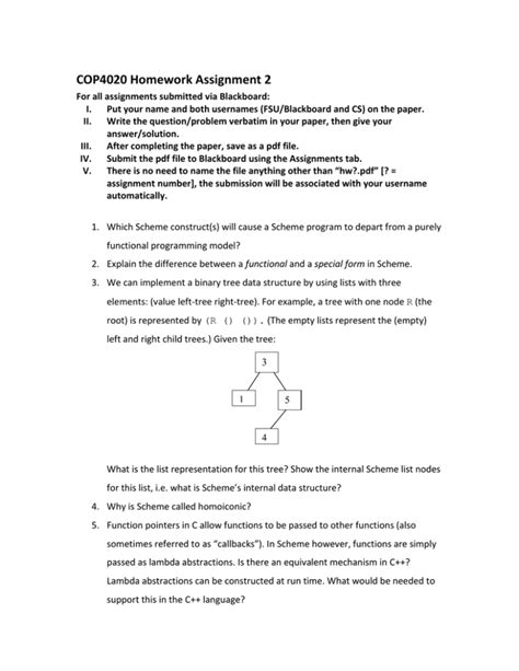 Cop4020 Homework Assignment 2