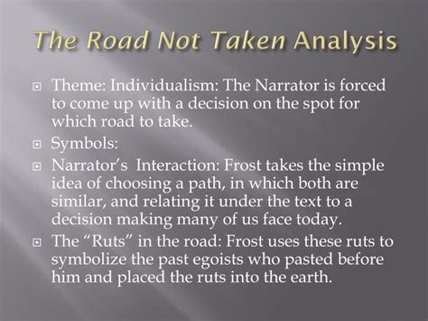 Though as for that the passing. PPT - ROBERT Frost and His Poetry PowerPoint Presentation ...