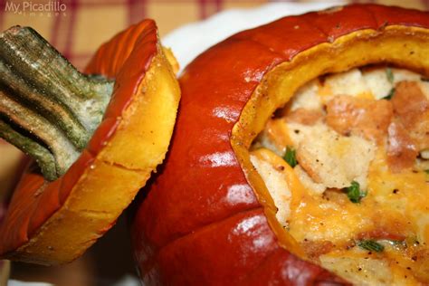 My Picadillo Dorie Greenspans Pumpkin Stuffed With Everything Good