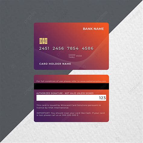 Starting at $5 with free shipping 🚀 Abstract Bank Credit Card Design Template for Free ...