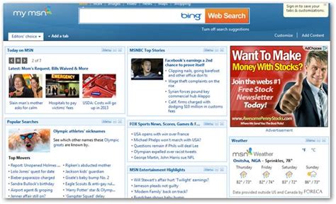 My Msn Alternatives 25 Personal Homepage Sites And Similar Apps