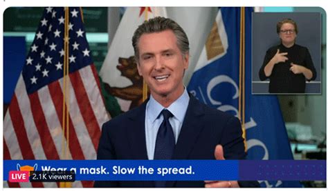 You can choose the most popular free gavin newsom gifs to your phone or computer. Governor Gavin Newsom Considering Statewide Curfew as 41 ...