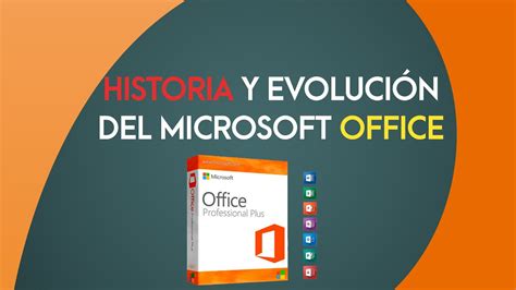 Historia Y EvoluciÓn Del Microsfot Office Youtube