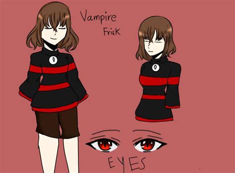 Vampiretale Vampire Frisk Re Draw By Echokillzer On Deviantart