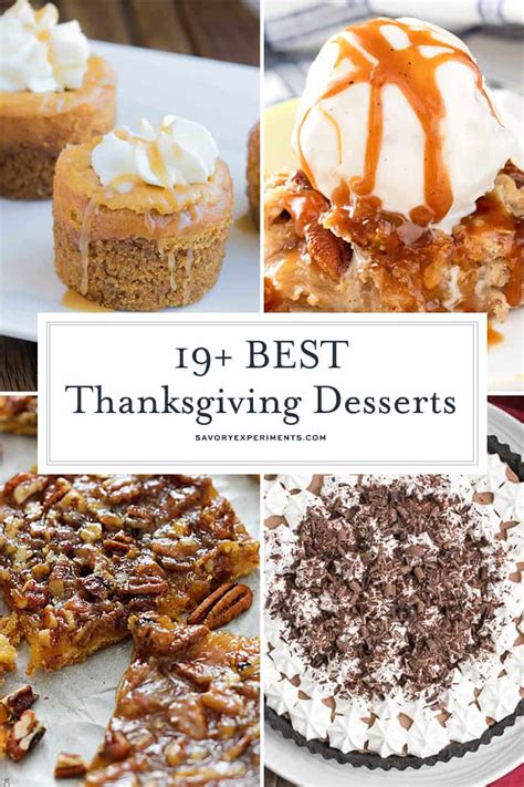Dessert has always been my favorite part of any thanksgiving meal. Thanksgiving Desserts - BEST Thanksgiving Desserts