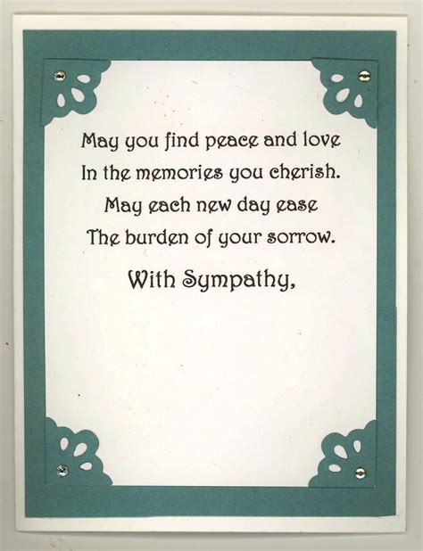 Your card will show them that you care, and that god understands what they cannot express. Chatterbox Creations: Sympathy Cards to Make.