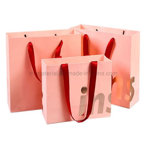 Cardboard Black Paper Bag Custom Printed Logo Shopping Paper Bags
