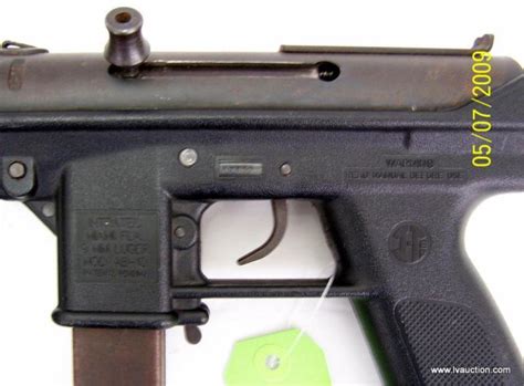 Interatec Ab 10 Uzi Style 9mm Semi Auto Pistol