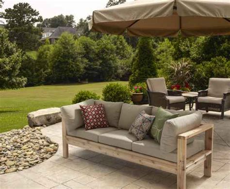 This is why larger and more extensive furnishings can be selected before the living spaces are designed in order to ensure. 18 DIY Patio Furniture Ideas For An Outdoor Oasis