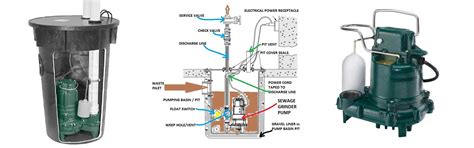 There are two electric cords running into it. Sewage Ejector Pump Boulder | Sewage Pump Installation ...