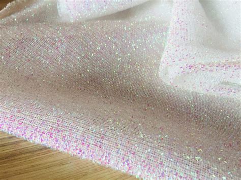 Sparkling Tinsel Lurex Fabric Stretch Metallic Glitter Lametta Shimmer