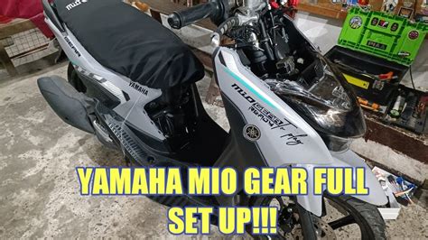 Yamaha Mio Gear Lights And Horn Full Set Up Youtube