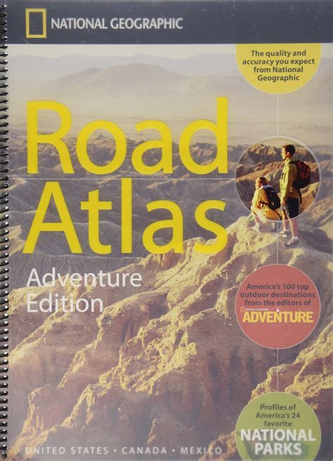 National Geographic Road Atlas Adventure Edition Houston Map Company