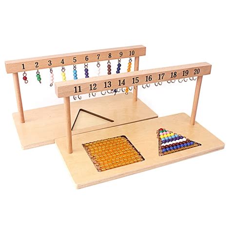 Other Toys Montessori Teaching Math Toys Digitals Numbers 1 20 Hanger
