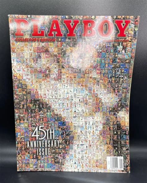 Vintage Playboy Magazine January Th Anniversary Issue