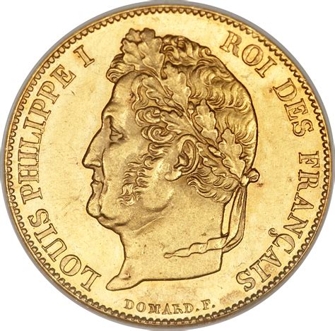 20 Francs Louis Philippe Ier Tête Laurée France Numista