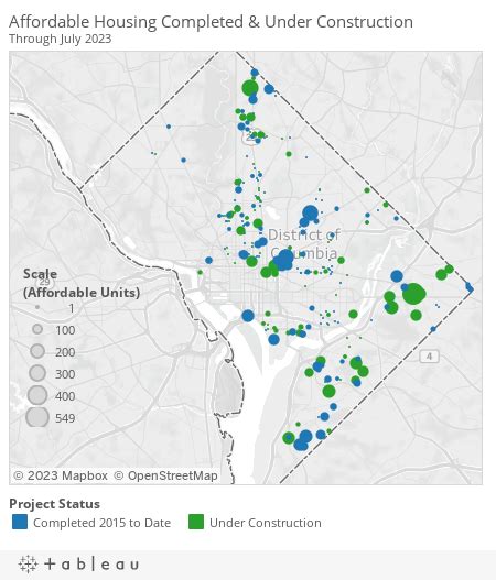 see all of dc s new affordable housing in one map greater greater washington