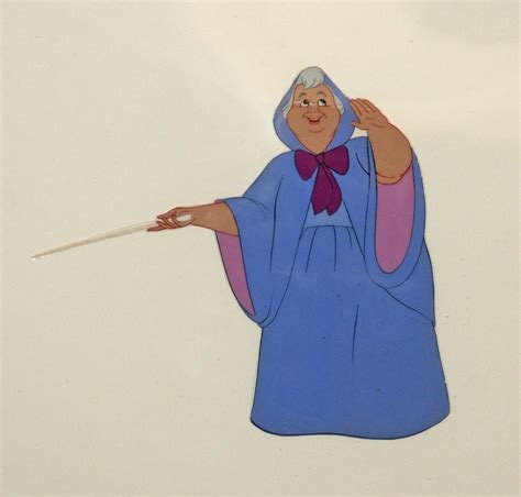 Fairy Godmother Animation Cel Cinderella 1950 Animation