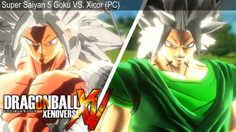 Dragon Ball Xenoverse [ Wb ] Ssj5 Goku Vs Xicor Pc Youtube