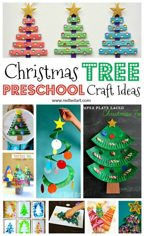 Christmas Trees Preschoolers Christmas Tree Crafts