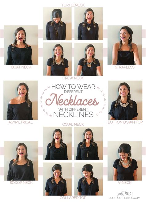 The Perfect Necklaces For Every Neckline Just Posted Necklace For