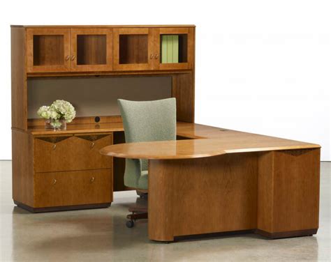 Peninsula Desk With Hutch And Lateral File Drawers 72 X 108 X 3069