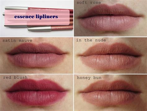 Essence Lip Liner Review All Of These Look So Pretty And