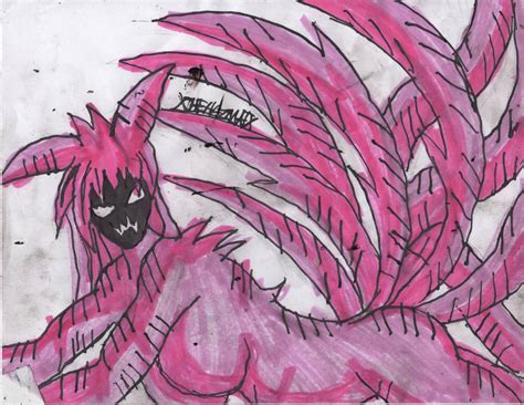 Kyuubi Study Mito 9 Tails By Chahlesxavier On Deviantart