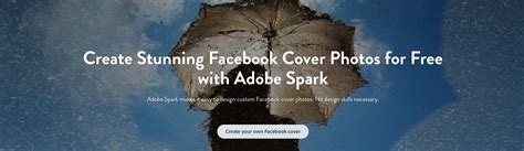 Facebook Cover Maker: Create Custom Cover Photos, Free | Adobe Spark