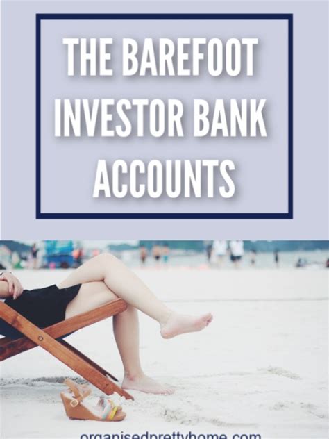 Barefoot Investor Accounts Organised Pretty Home