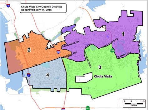 City Council Districts City Of Chula Vista