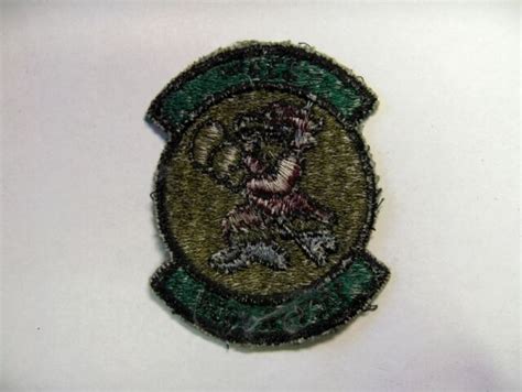 Us Air Force 334th Tactical Fighter Squadron Vietnam War Subdued Patch