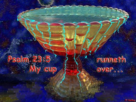 My Cup Runneth Over I For Color Word