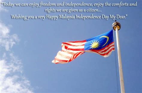 Malaysia Hari Merdeka 62th Happy Malaysia National Day 2019