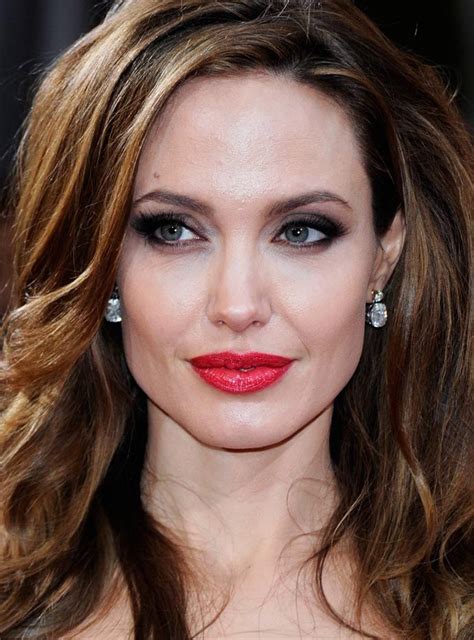 Angelina Jolie Celebrity Makeup Eye Shapes Eye Makeup Tips