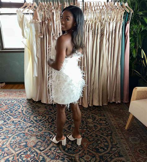 Simone Biles Teases Her Wedding Dress Ahead Of Nuptials