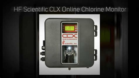 HF Scientific CLX Online Chlorine Monitor YouTube