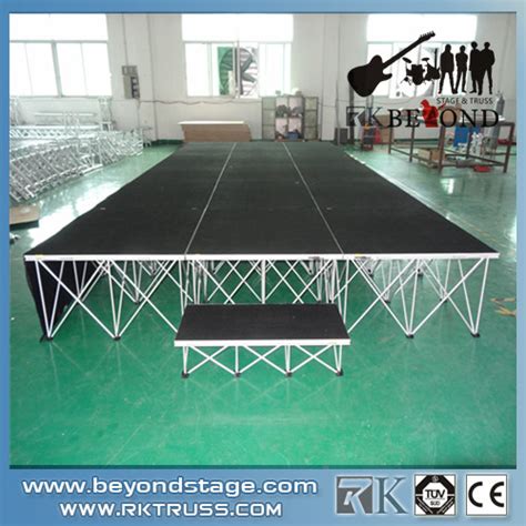 Easy Assemble Moving Stageadjustable Aluminum Stage Leg For Sale