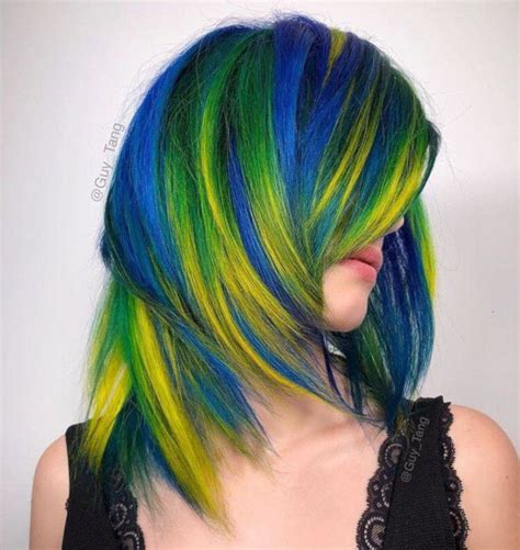 16 Bold Hair Colors To Try In 2019 Fashionisers© Part 15 Bold Hair Color Hair Color Blue