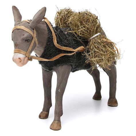 Animated Nativity Scene Figurine Donkey 24 Cm Online Sales On